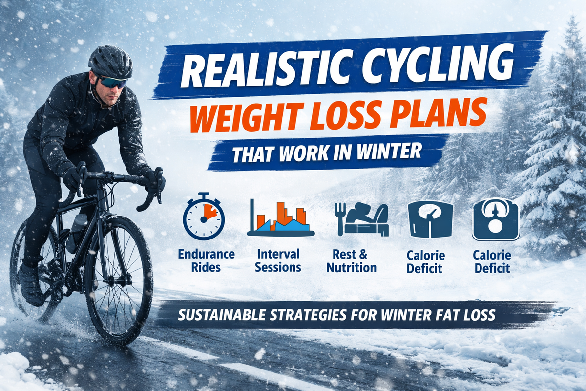 Realistic Cycling Weight Loss Plans That Work in Winter
